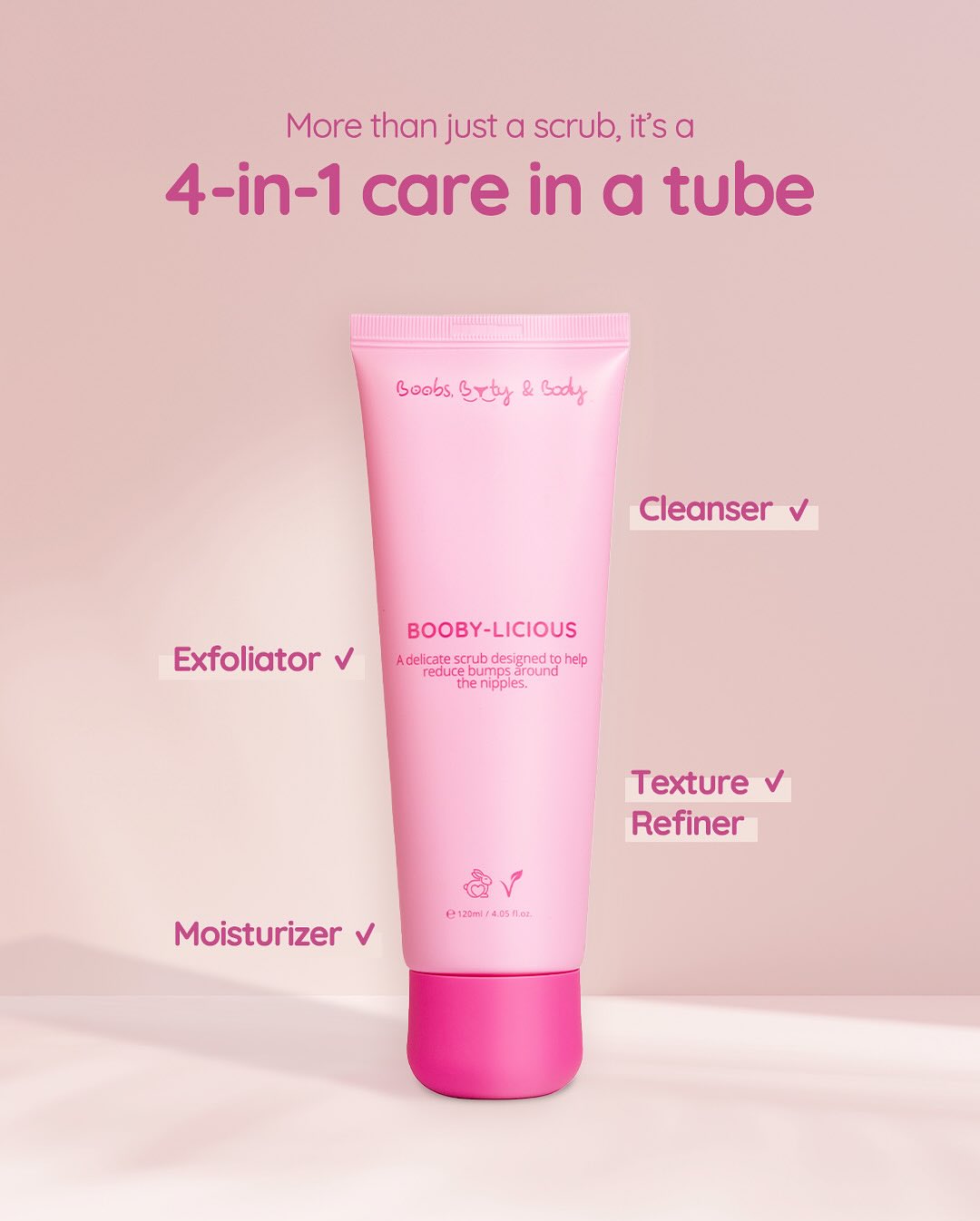 Booby-Licious Soft Boob Scrub